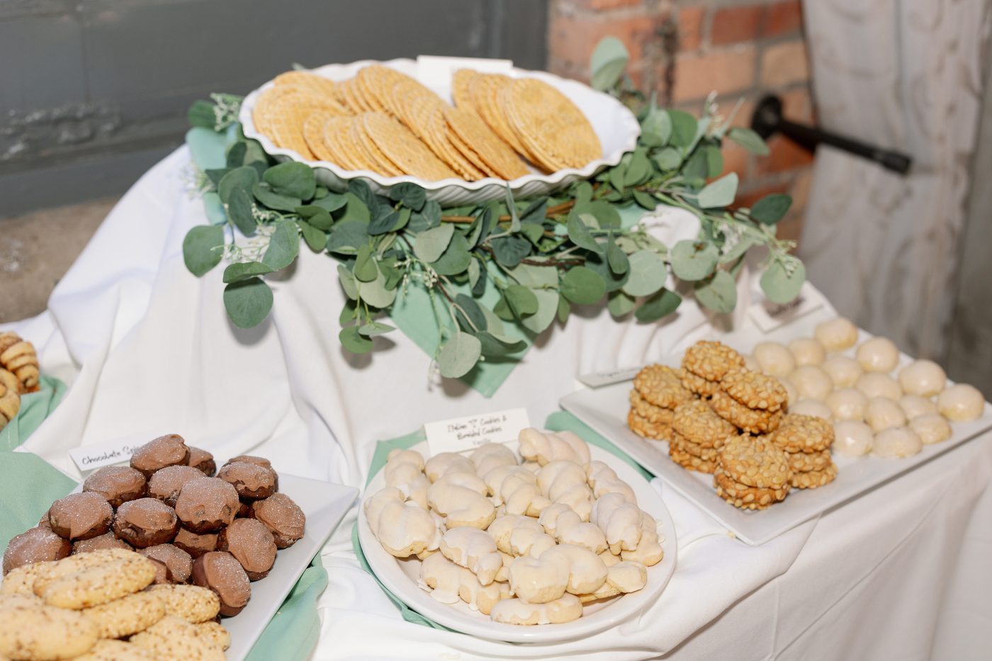 Full Italian cookie table